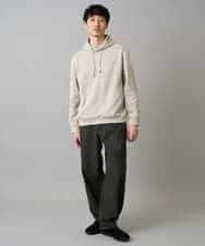 KHLED10069 a.v.v MEN(アー・ヴェ・ヴェ) 【洗濯機で洗える】デニムバレルレッグイージーパンツ ブラック