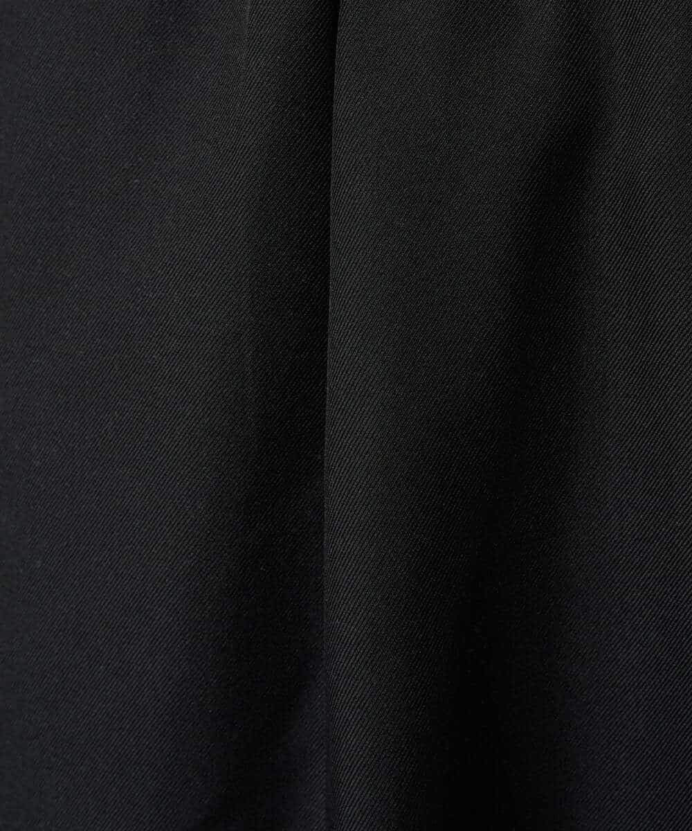 KHLED12069 a.v.v MEN(アー・ヴェ・ヴェ) 【イージーケア/洗濯機で洗える/毛玉になりにくい/ストレッチ】メランジツイルイージーバルーンパンツ ブラック