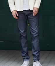 KHLEG10059 a.v.v MEN(アー・ヴェ・ヴェ) ワンダーシェイプストレッチスキニーパンツ ネイビー