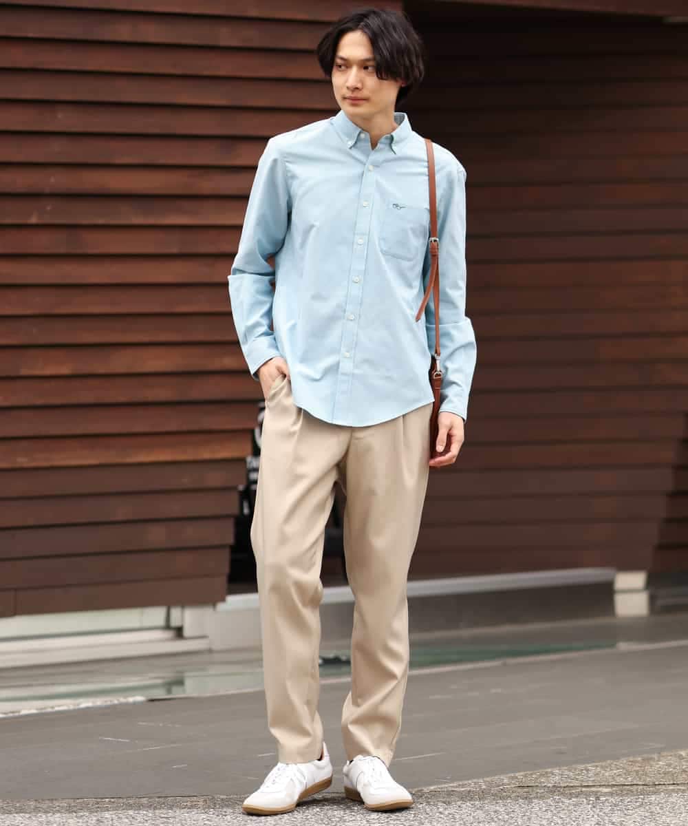 KHLES03059 a.v.v MEN(アー・ヴェ・ヴェ) アーバンタックパンツ ベージュ