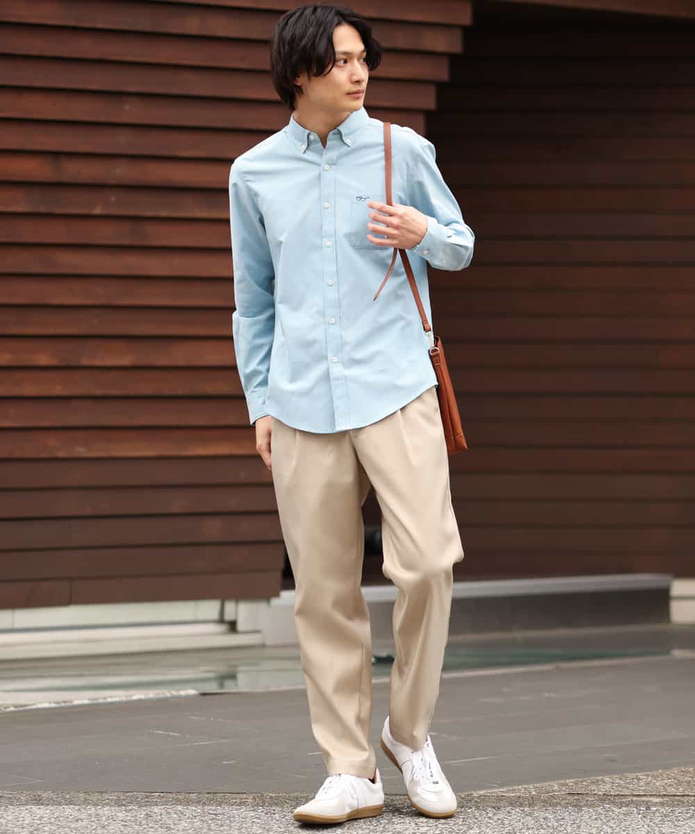 KHLES03059 a.v.v MEN(アー・ヴェ・ヴェ) アーバンタックパンツ ベージュ