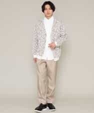 KHLES03059 a.v.v MEN(アー・ヴェ・ヴェ) アーバンタックパンツ ベージュ