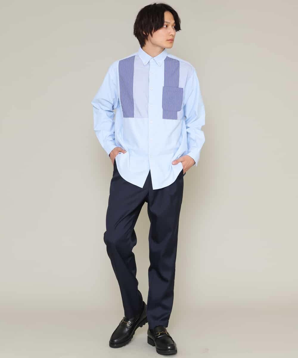 KHLES03059 a.v.v MEN(アー・ヴェ・ヴェ) アーバンタックパンツ ベージュ