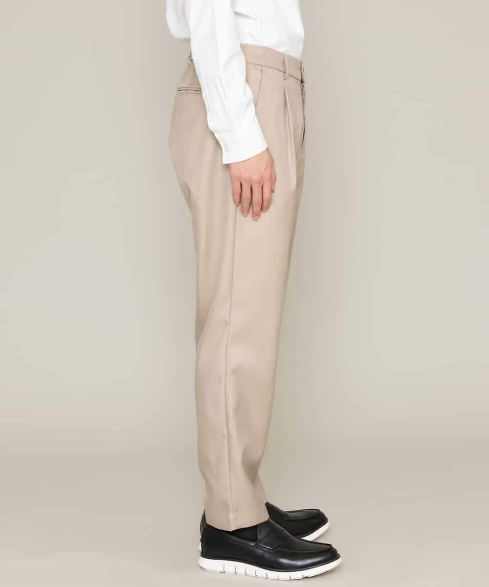 KHLES03059 a.v.v MEN(アー・ヴェ・ヴェ) アーバンタックパンツ ベージュ