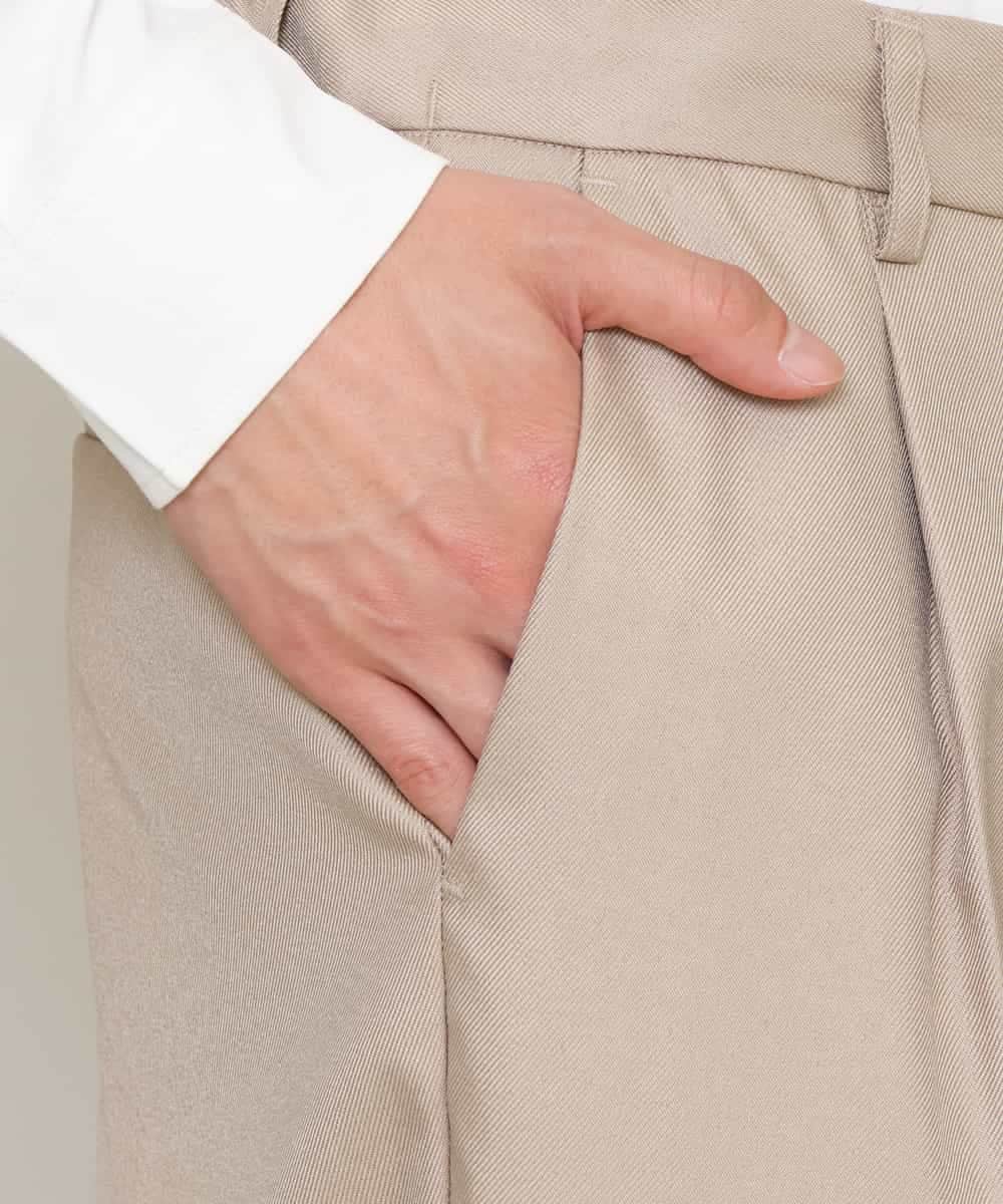 KHLES03059 a.v.v MEN(アー・ヴェ・ヴェ) アーバンタックパンツ ベージュ