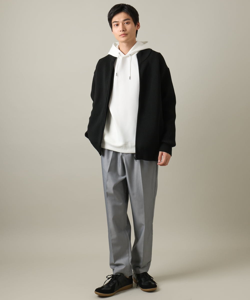 KHLEV03059 a.v.v MEN(アー・ヴェ・ヴェ) スマートリラックスパンツ ベージュ