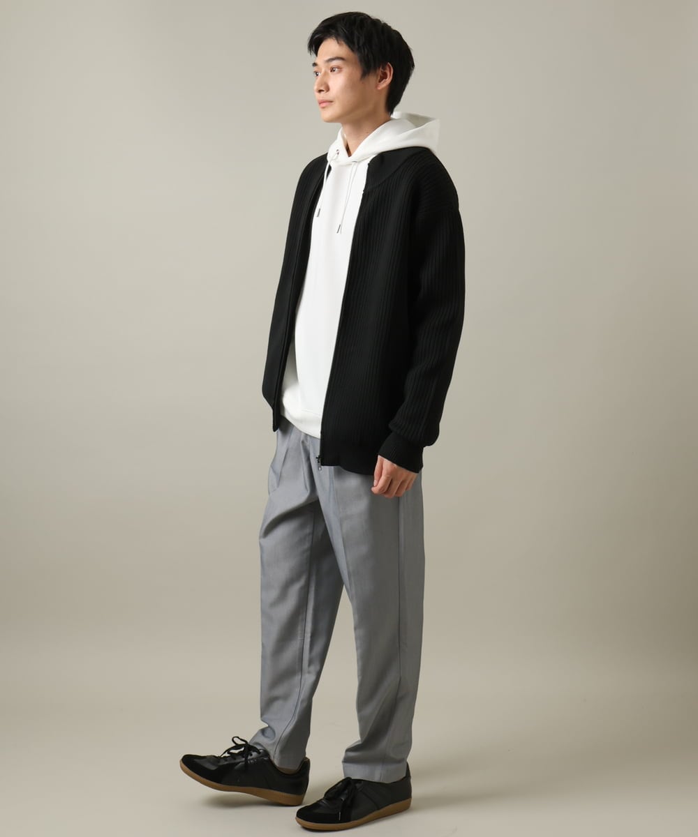 KHLEV03059 a.v.v MEN(アー・ヴェ・ヴェ) スマートリラックスパンツ ベージュ
