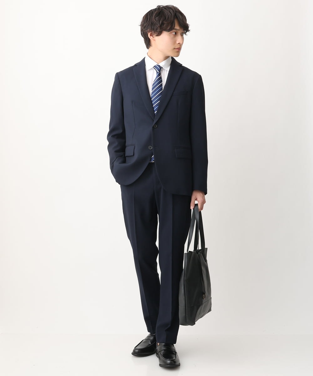 KHLEV81069 a.v.v MEN(アー・ヴェ・ヴェ) 【ビジネス/七五三/セレモニー】ドライオックススラックス（セットアップ可） ネイビー