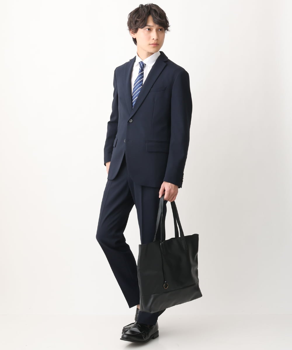 KHLEV81069 a.v.v MEN(アー・ヴェ・ヴェ) 【ビジネス/七五三/セレモニー】ドライオックススラックス（セットアップ可） ネイビー
