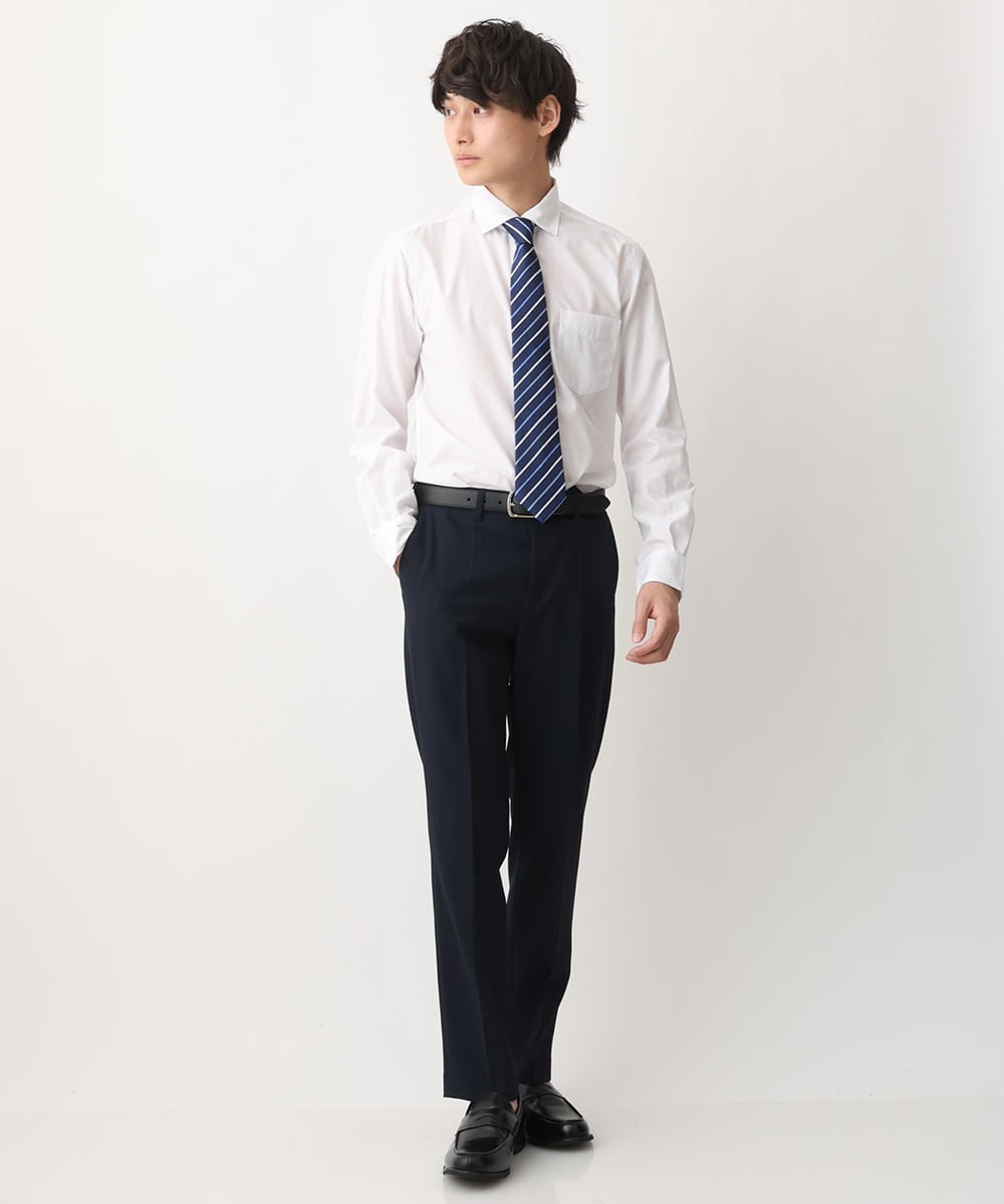 KHLEV81069 a.v.v MEN(アー・ヴェ・ヴェ) 【ビジネス/七五三/セレモニー】ドライオックススラックス（セットアップ可） ネイビー