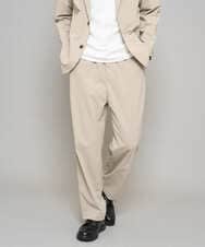 KHLFD17064 a.v.v MEN(アー・ヴェ・ヴェ) 【イージーケア/洗濯機で洗える/毛玉になりにくい/ストレッチ】春リライト ワイドシルエットイージーパンツ ベージュ