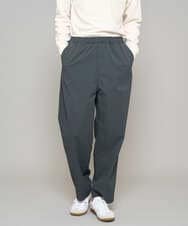 KHLFD17064 a.v.v MEN(アー・ヴェ・ヴェ) 【イージーケア/洗濯機で洗える/毛玉になりにくい/ストレッチ】春リライト ワイドシルエットイージーパンツ ダークグレー