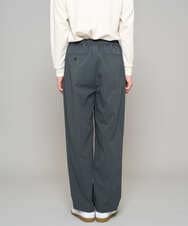 KHLFD17064 a.v.v MEN(アー・ヴェ・ヴェ) 【イージーケア/洗濯機で洗える/毛玉になりにくい/ストレッチ】春リライト ワイドシルエットイージーパンツ ダークグレー