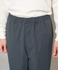 KHLFD17064 a.v.v MEN(アー・ヴェ・ヴェ) 【イージーケア/洗濯機で洗える/毛玉になりにくい/ストレッチ】春リライト ワイドシルエットイージーパンツ ダークグレー