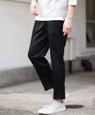 KHLFG11059 a.v.v MEN(アー・ヴェ・ヴェ) イージートラックパンツ ブラック