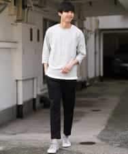 KHLFG11059 a.v.v MEN(アー・ヴェ・ヴェ) イージートラックパンツ ブラック