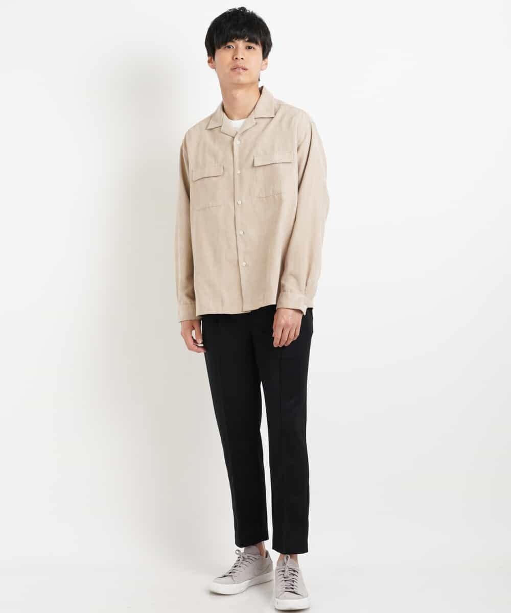 KHLFG11059 a.v.v MEN(アー・ヴェ・ヴェ) イージートラックパンツ ブラック