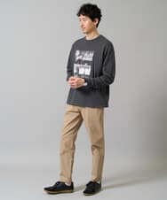 KHLGA37049 a.v.v MEN(アー・ヴェ・ヴェ) 【シーズンレス】スーパーストレッチ大人イージーパンツ ブラック