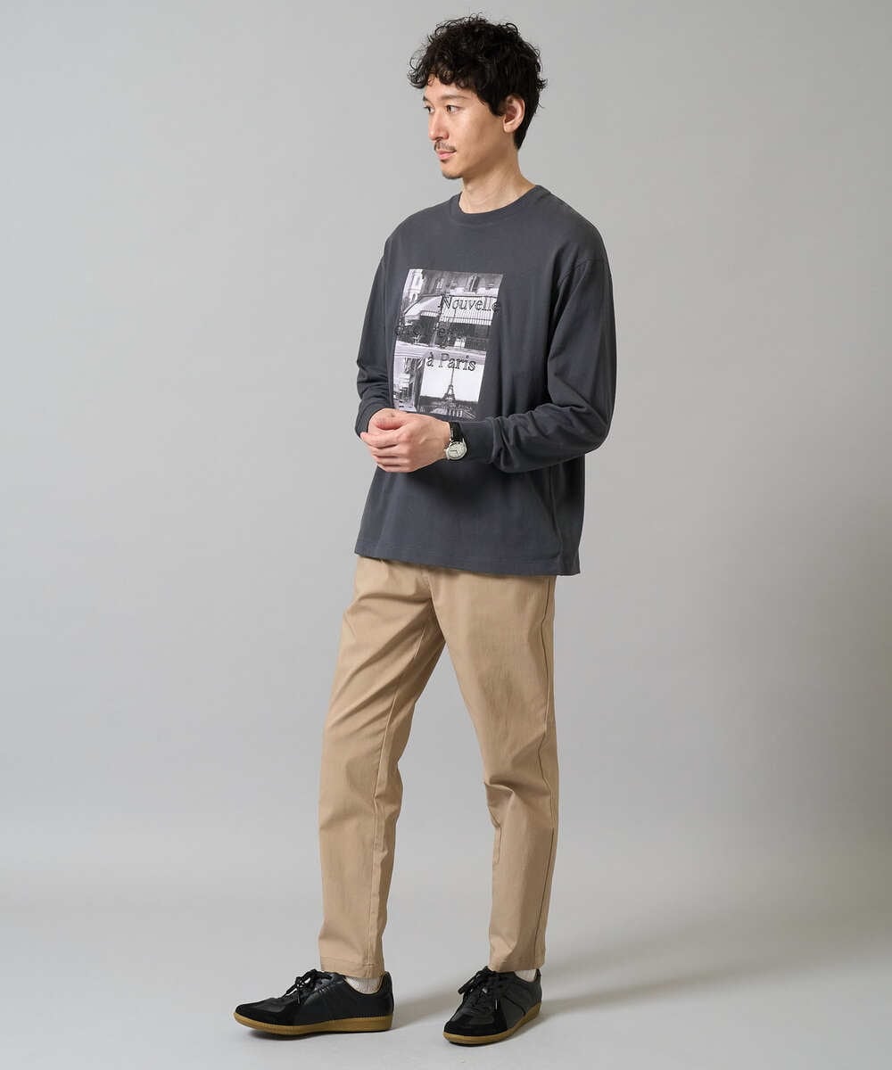 KHLGA37049 a.v.v MEN(アー・ヴェ・ヴェ) 【シーズンレス】スーパーストレッチ大人イージーパンツ ブラック