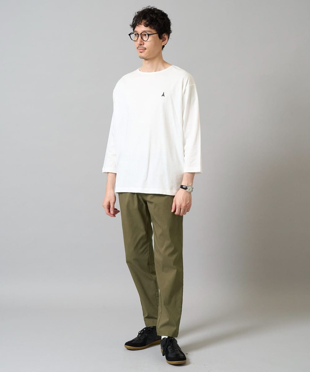 KHLGA37049 a.v.v MEN(アー・ヴェ・ヴェ) 【シーズンレス】スーパーストレッチ大人イージーパンツ ブラック