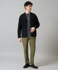 KHLGA37049 a.v.v MEN(アー・ヴェ・ヴェ) 【シーズンレス】スーパーストレッチ大人イージーパンツ ブラック