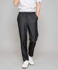 KHLGD22064 a.v.v MEN(アー・ヴェ・ヴェ) 【イージーケア/接触冷感】デニムライクストレッチセミルーズパンツ ダークグレー