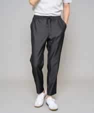 KHLGD26064 a.v.v MEN(アー・ヴェ・ヴェ) 【イージーケア/接触冷感】デニムライクストレッチアンクルセミルーズパンツ ダークグレー