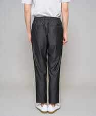 KHLGD26064 a.v.v MEN(アー・ヴェ・ヴェ) 【イージーケア/接触冷感】デニムライクストレッチアンクルセミルーズパンツ ダークグレー