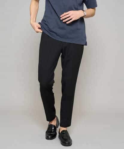 KHLGD35064 a.v.v MEN 【イージーケア/接触冷感】デニムライクストレッチアンクルスマートスラックス