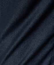 KHLGD35064 a.v.v MEN(アー・ヴェ・ヴェ) 【イージーケア/接触冷感】デニムライクストレッチアンクルスマートスラックス ブラック