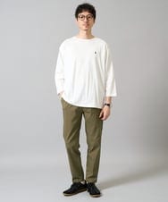 KHLGD37054 a.v.v MEN(アー・ヴェ・ヴェ) 【シーズンレス】スーパーストレッチ大人イージーパンツ カーキ