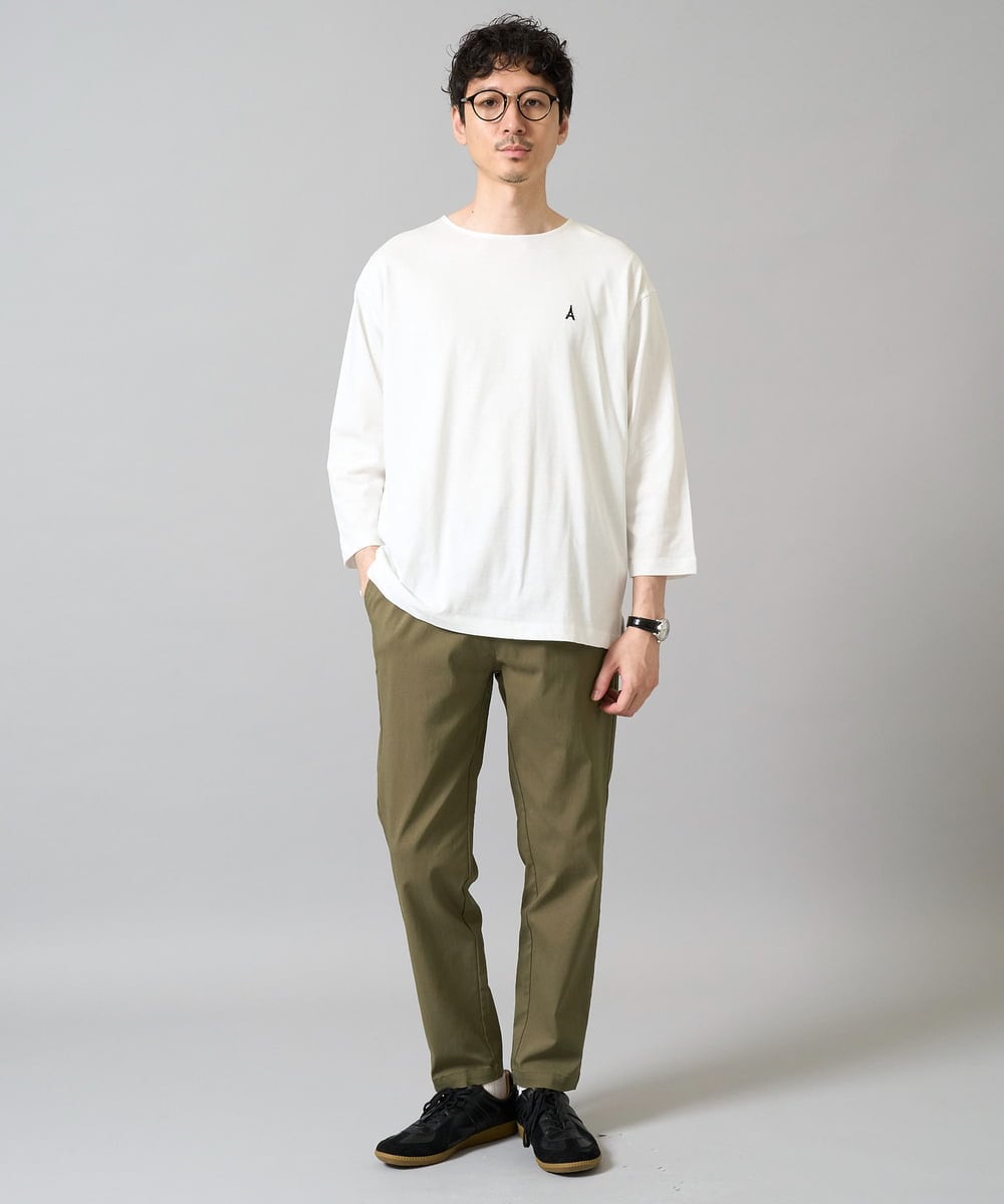 KHLGD37054 a.v.v MEN(アー・ヴェ・ヴェ) 【シーズンレス】スーパーストレッチ大人イージーパンツ カーキ