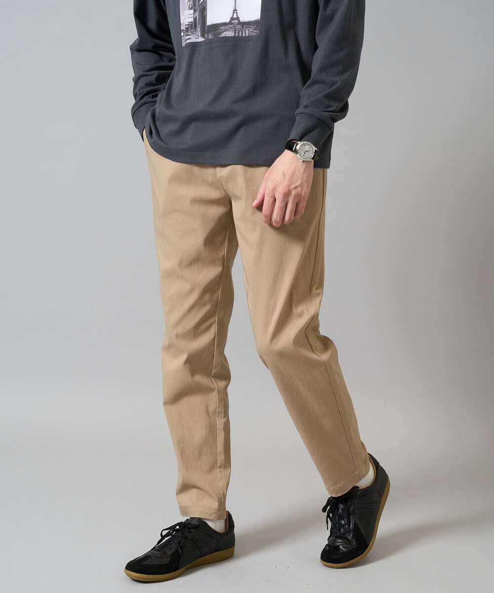 KHLGD37054 a.v.v MEN(アー・ヴェ・ヴェ) 【シーズンレス】スーパーストレッチ大人イージーパンツ ベージュ