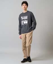 KHLGD37054 a.v.v MEN(アー・ヴェ・ヴェ) 【シーズンレス】スーパーストレッチ大人イージーパンツ ベージュ