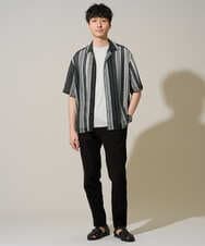 KHLGD37054 a.v.v MEN(アー・ヴェ・ヴェ) 春夏の行楽に最適！【シーズンレス】スーパーストレッチ 大人イージーパンツ ブラック