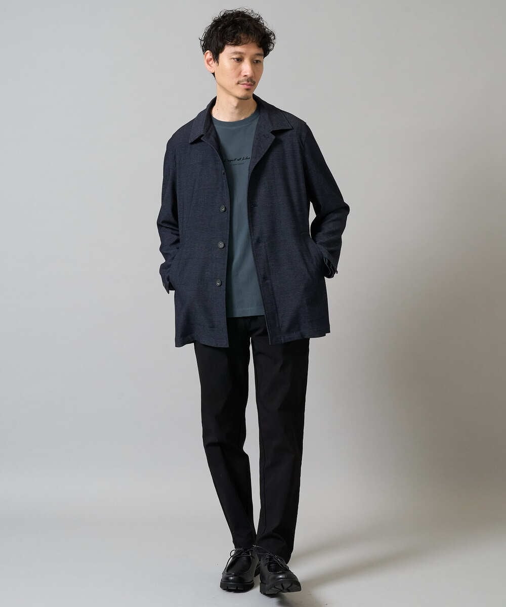 KHLGD37054 a.v.v MEN(アー・ヴェ・ヴェ) 【シーズンレス】スーパーストレッチ大人イージーパンツ ブラック