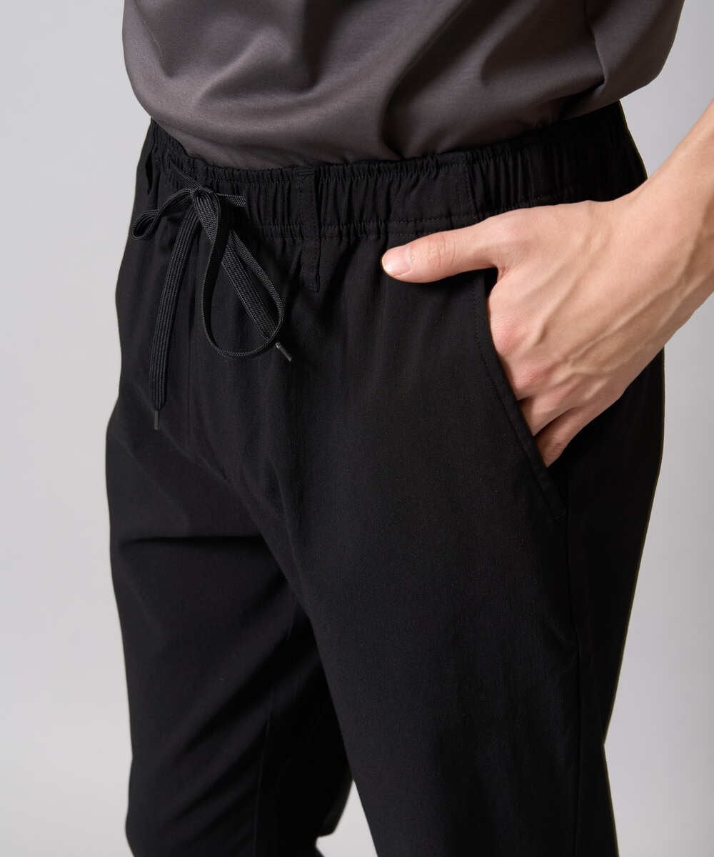 KHLGD37054 a.v.v MEN(アー・ヴェ・ヴェ) 【シーズンレス】スーパーストレッチ大人イージーパンツ ブラック