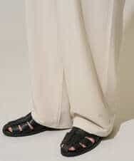 KHLGD38069 a.v.v MEN(アー・ヴェ・ヴェ) 【イージーケア/洗濯機で洗える/シワになりにくい/接触冷感/ストレッチ】オックスストレッチオーバーパンツ ブラック