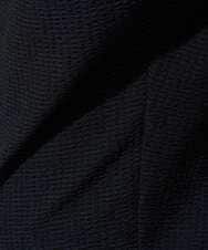 KHLGD76064 a.v.v MEN(アー・ヴェ・ヴェ) 【イージーケア/洗濯機で洗える] シアサッカーセミルーズパンツ ブラック