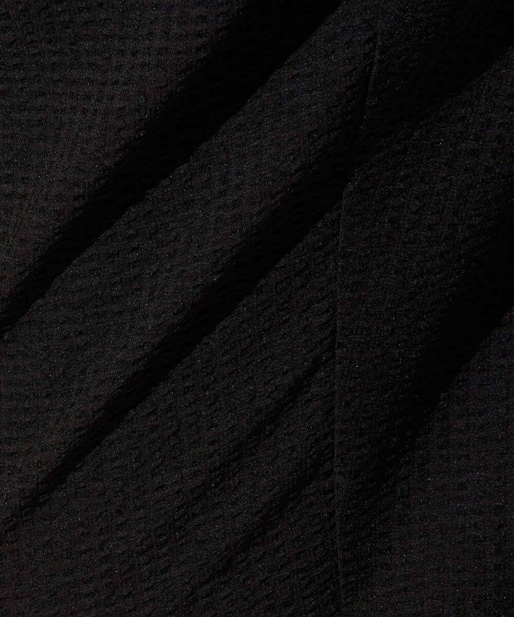 KHLGD76064 a.v.v MEN(アー・ヴェ・ヴェ) 【イージーケア/洗濯機で洗える] シアサッカーセミルーズパンツ ブラック