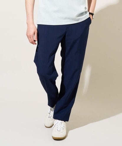 KHLGD77064 a.v.v MEN 【イージーケア/洗濯機で洗える/接触冷感/吸水速乾/UVカット/ストレッチ】リライトセミルーズアンクルパンツ