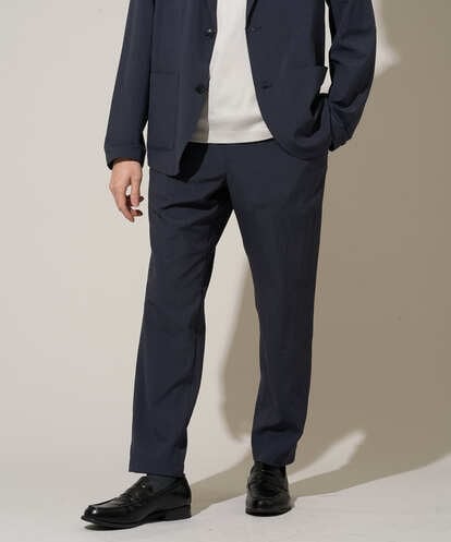 KHLGD77064 a.v.v MEN 【イージーケア/洗濯機で洗える/接触冷感/吸水速乾/UVカット/ストレッチ】リライトセミルーズアンクルパンツ