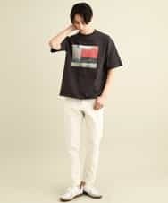 KHLGP11044 a.v.v MEN(アー・ヴェ・ヴェ) 【軽撥水/接触冷感】ストレッチコードレーン5PKアンクルパンツ ライトブルー