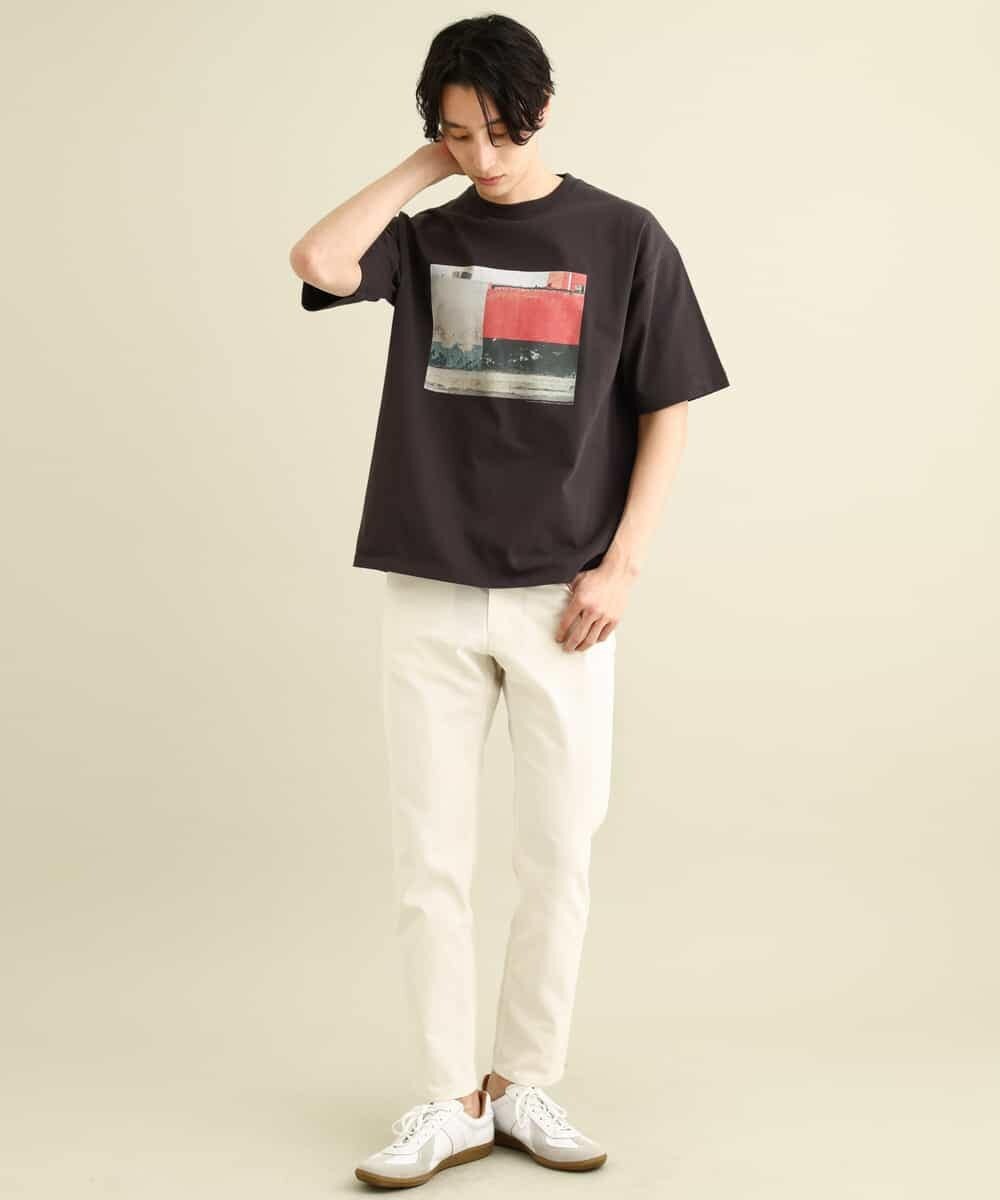 KHLGP11044 a.v.v MEN(アー・ヴェ・ヴェ) 【軽撥水/接触冷感】ストレッチコードレーン5PKアンクルパンツ ライトブルー