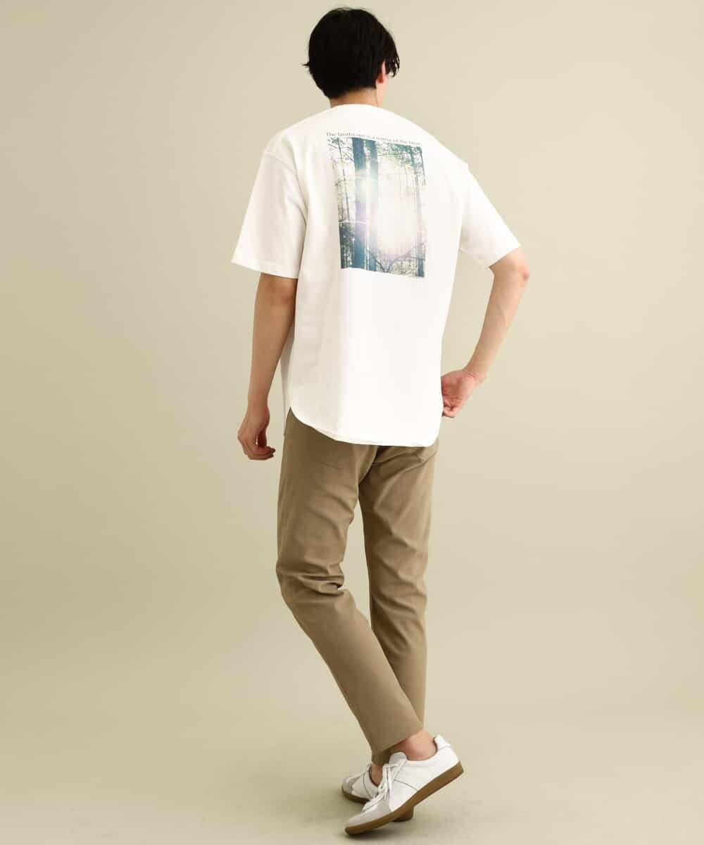 KHLGP11044 a.v.v MEN(アー・ヴェ・ヴェ) 【軽撥水/接触冷感】ストレッチコードレーン5PKアンクルパンツ ライトブルー