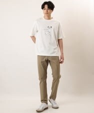 KHLGP11044 a.v.v MEN(アー・ヴェ・ヴェ) 【軽撥水/接触冷感】ストレッチコードレーン5PKアンクルパンツ ライトブルー