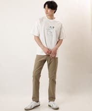 KHLGP11044 a.v.v MEN(アー・ヴェ・ヴェ) 【軽撥水/接触冷感】ストレッチコードレーン5PKアンクルパンツ ライトブルー