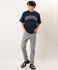 KHLGP11044 a.v.v MEN(アー・ヴェ・ヴェ) 【軽撥水/接触冷感】ストレッチコードレーン5PKアンクルパンツ ライトブルー