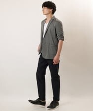 KHLGP11044 a.v.v MEN(アー・ヴェ・ヴェ) 【軽撥水/接触冷感】ストレッチコードレーン5PKアンクルパンツ ライトブルー