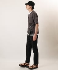 KHLGP11044 a.v.v MEN(アー・ヴェ・ヴェ) 【軽撥水/接触冷感】ストレッチコードレーン5PKアンクルパンツ ライトブルー